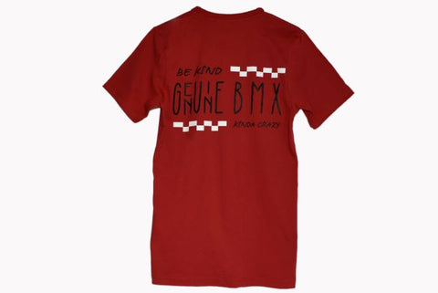 Genuine BMX "Be Kind Kinda Crazy" Adult Shirts (Unisex)
