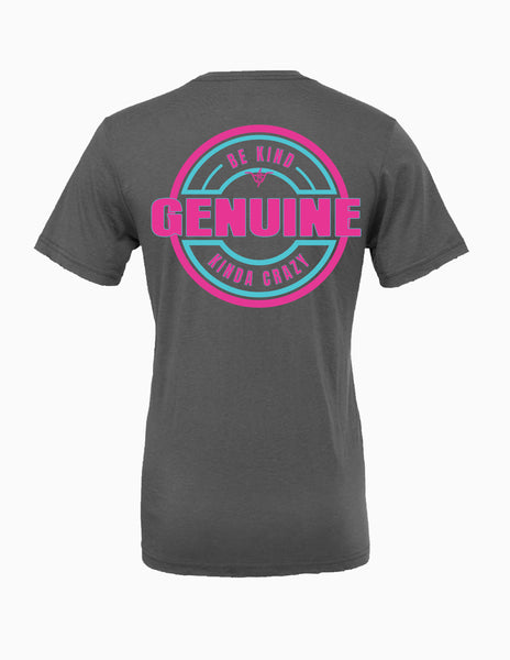 Genuine BMX "Be Kind Kinda Crazy" Adult Shirts (Unisex)