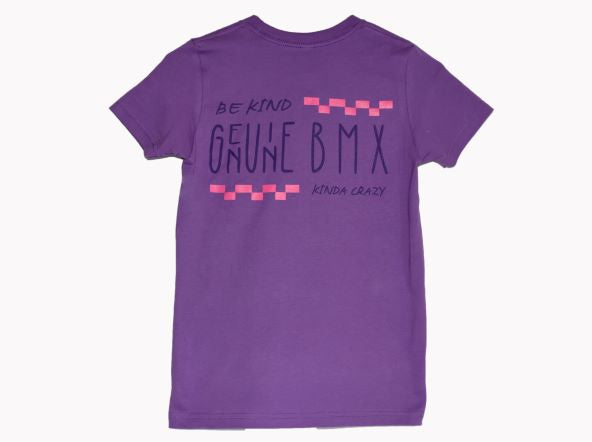 Genuine BMX "Be Kind Kinda Crazy" Youth Shirt